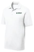 ST640-McNick Performance Uniform Polo - White
